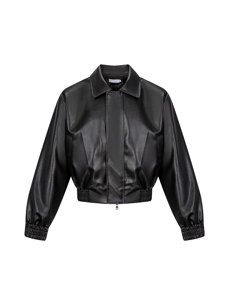 Noirée™ Men Leather Jacket